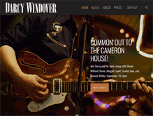 Tablet Screenshot of darcywindover.com